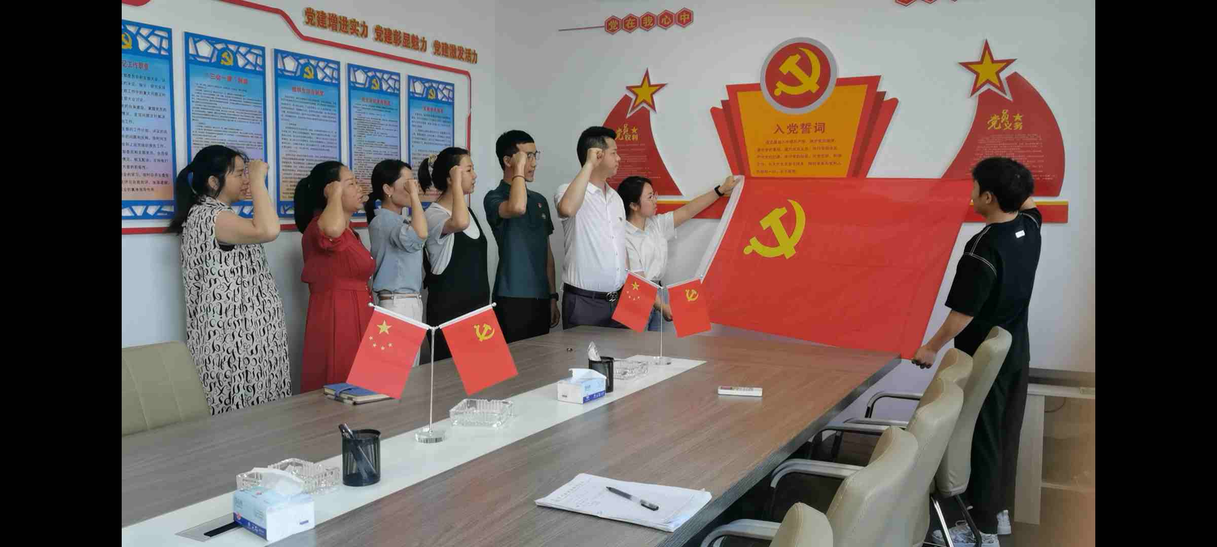 “重溫入黨誓詞，堅定理(lǐ)想信念”主題黨日(rì)活動